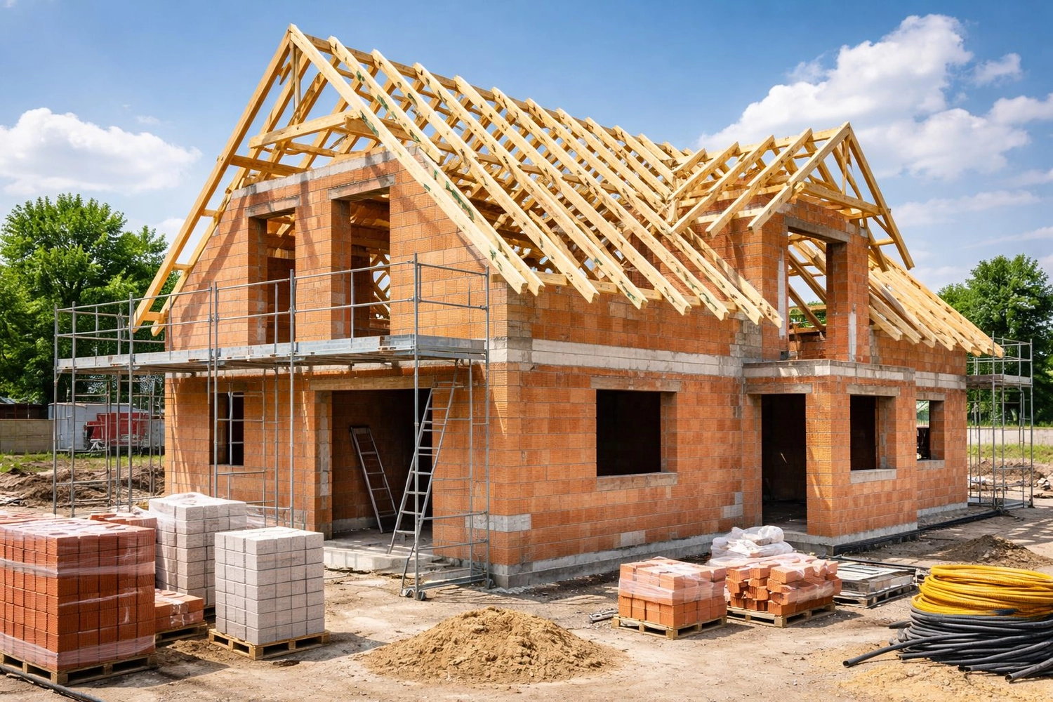 IPB Zimmermann – Ingenieur- und Planungsbüro - Haus derzeit im Bau